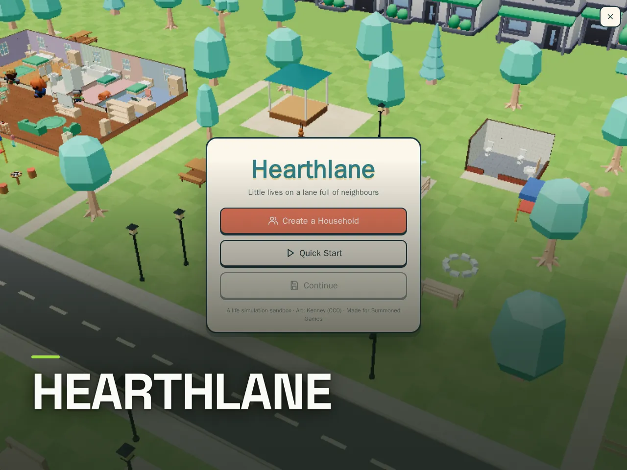 Screenshot of Hearthlane